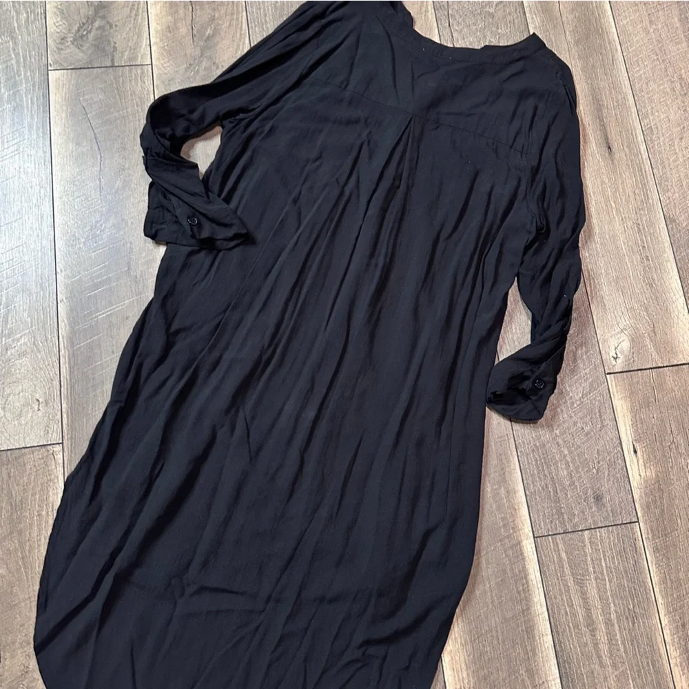 Alex & Lili Black Midi Dress - Picture 8 of 9